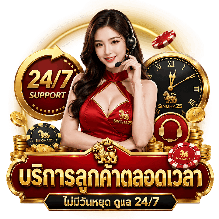 บริการลูกค้าตลอดเวลา
